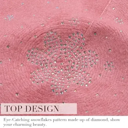 Sumolux Ayollar Beret Shlyapa Frantsuz Jun Beret Beanie Qalpog'i Klassik Qattiq Rang Kuz Qishki Shlyapalar - 7