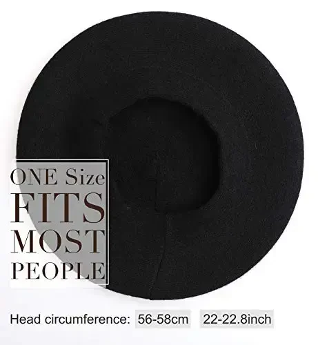 Sumolux Ayollar Beret Shlyapa Frantsuz Jun Beret Beanie Qalpog'i Klassik Qattiq Rang Kuz Qishki Shlyapalar - 5