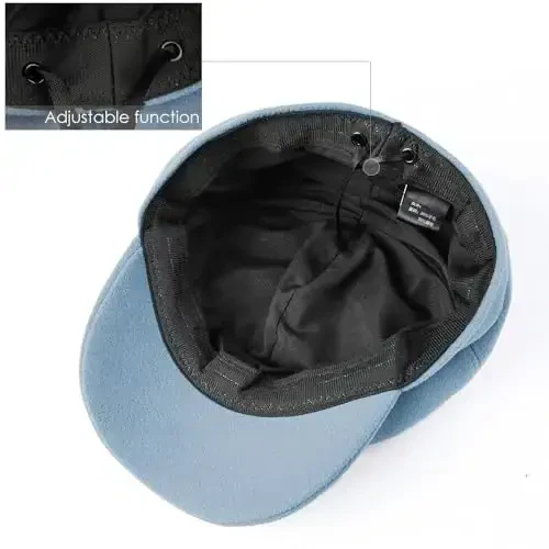 Sumolux Women Beret Newsboy Hat French Wool Cap Classic Autumn Spring Winter - 7