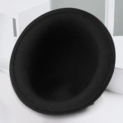 Sumolux Women Beret Hat French Vintage Floral Wool Dress Cloche Classic Winter Hat 1920s - 5