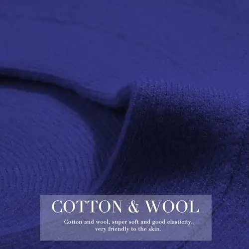 Sumolux Women Beret Hat French Wool Beret Beanie Cap Classic Solid Color Autumn Winter Hats - 6