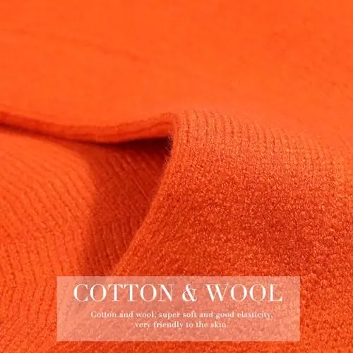 Sumolux Women Beret Hat French Wool Beret Beanie Cap Classic Solid Color Autumn Winter Hats - 6