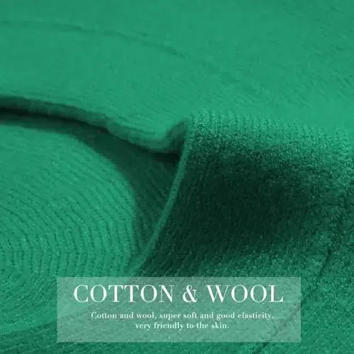 Sumolux Women Beret Hat French Wool Beret Beanie Cap Classic Solid Color Autumn Winter Hats - 6