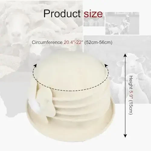 Sumolux Women Beret Hat French Vintage Floral Wool Dress Cloche Classic Winter Hat 1920s - 4