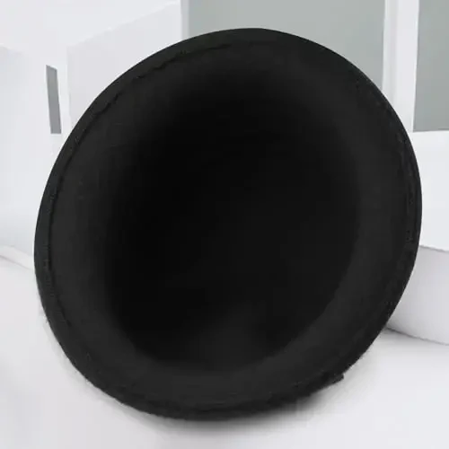 Sumolux Women Beret Hat French Vintage Floral Wool Dress Cloche Classic Winter Hat 1920s - 5