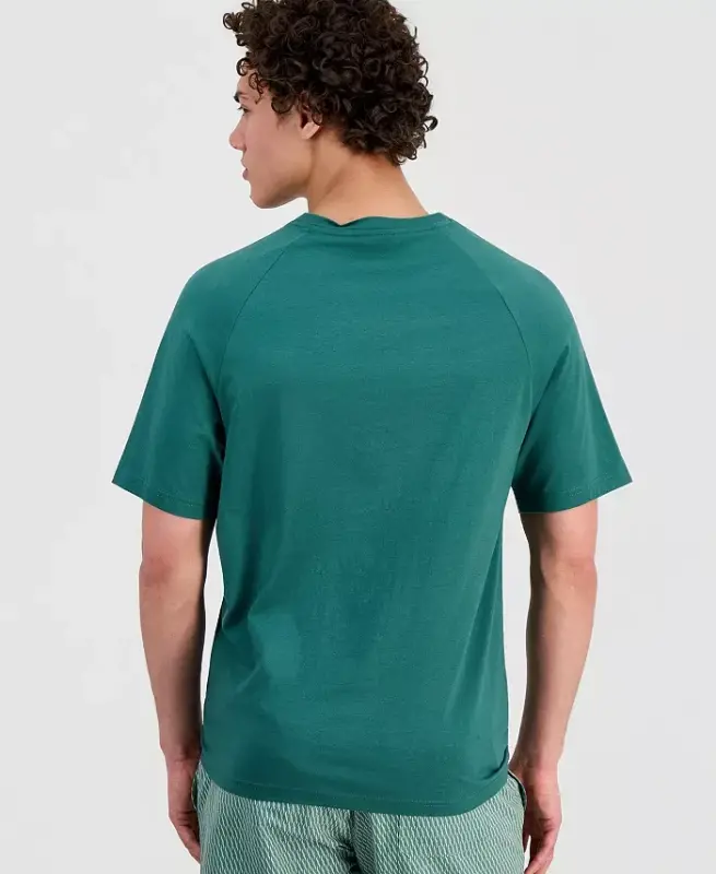 BOSS Sun Protection Logo T-Shirt, Created for Modazone - Green - 4