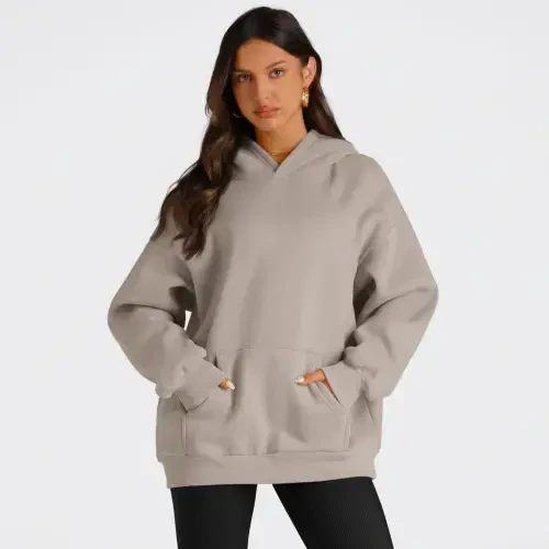 SUNBS Oversized Hoodies for Women Fall Fashion Sweatshirts Pullover with Pocket - 5