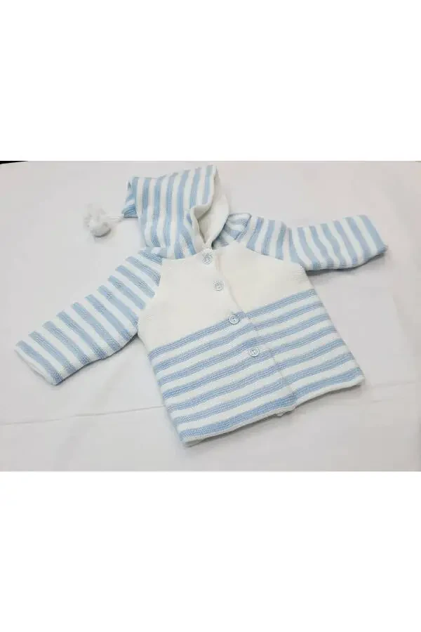 Sundan dan chaqaloqlar uchun mashina to'qish trikotaj ko'ylagi - 1