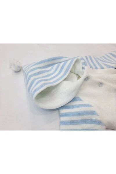 Sundan dan chaqaloqlar uchun mashina to'qish trikotaj ko'ylagi - 4