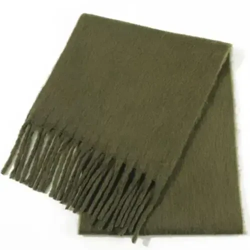 SUNDSGT Big Scarf Coloured Oversized Tassel Soft Fall Winter Thick Scarf Warm Shawl Women - 4