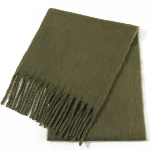 SUNDSGT Big Scarf Coloured Oversized Tassel Soft Fall Winter Thick Scarf Warm Shawl Women - 4