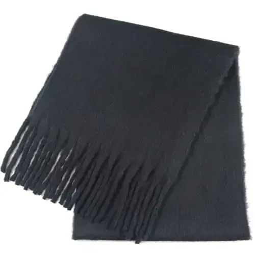 SUNDSGT Big Scarf Coloured Oversized Tassel Soft Fall Winter Thick Scarf Warm Shawl Women - 4
