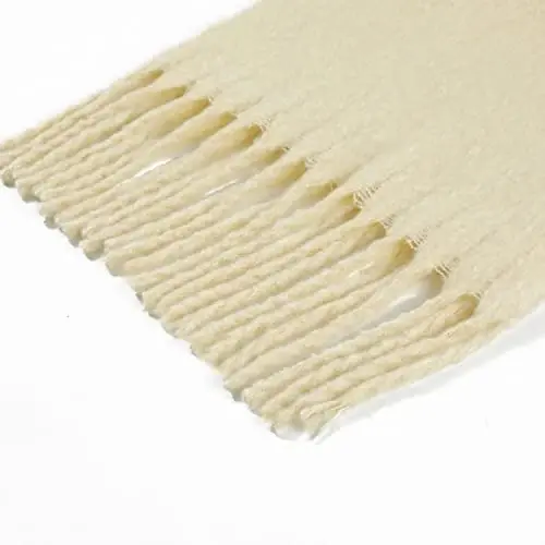 SUNDSGT Big Scarf Coloured Oversized Tassel Soft Fall Winter Thick Scarf Warm Shawl Women - 12