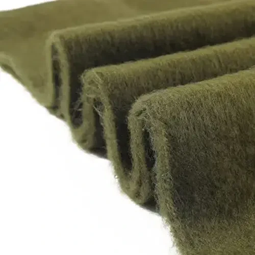 SUNDSGT Big Scarf Coloured Oversized Tassel Soft Fall Winter Thick Scarf Warm Shawl Women - 5