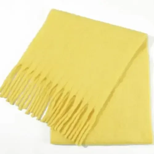SUNDSGT Big Scarf Coloured Oversized Tassel Soft Fall Winter Thick Scarf Warm Shawl Women - 4