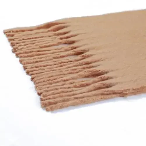 SUNDSGT Katta sharf Rangli Katta o'lchamli ponpon Yumshoq Kuz Qish Qalin sharf Issiq ro'mol ayollar - 6