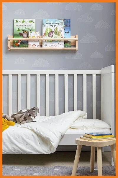 Sundvik Baby Cot Bed, Easy Assembly, White, 60 x 120 cm. - 5