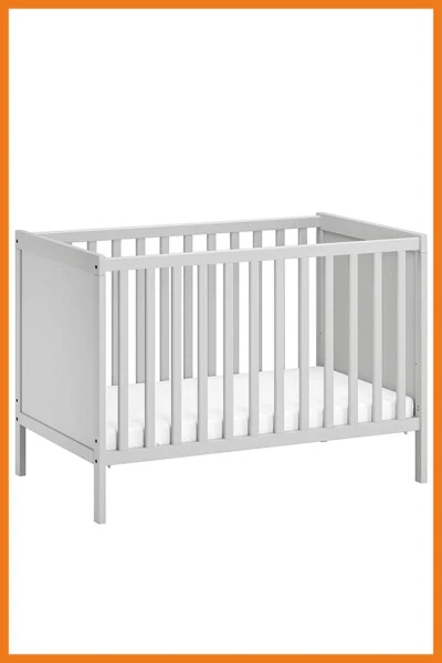 Sundvik Bola Chaqaloq Kreslosi To'shak Beshik Oson O'rnatish Kulrang Rang 60 x 120 sm. - Modazone