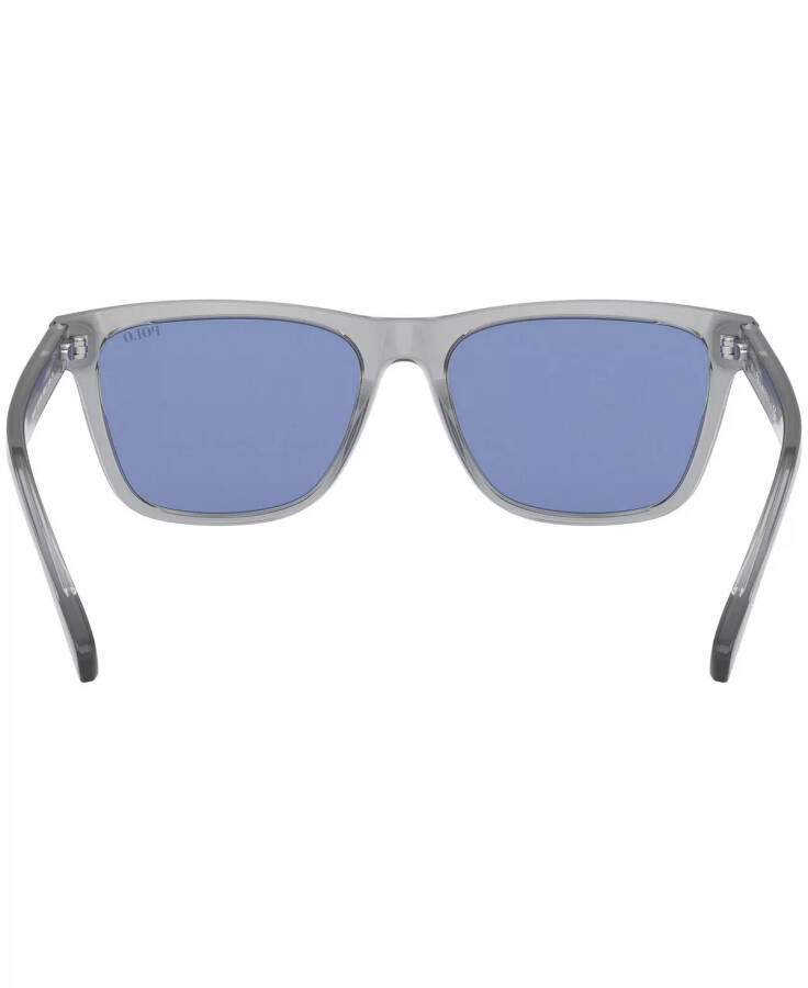 Sunglasses, 0PH4167 TRANSPARENT GREY/LIGHT BLUE MIRROR SILVER - 5