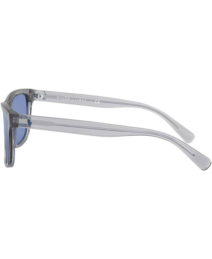 Sunglasses, 0PH4167 TRANSPARENT GREY/LIGHT BLUE MIRROR SILVER - 6