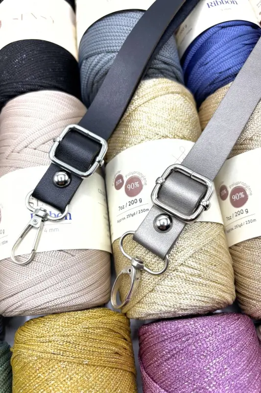 Suni teri bilan sumka qo'lqo'pigi 135 sm - 7