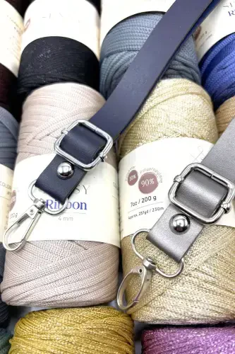 Suni teri bilan sumka qo'lqo'rg'oshi 135 sm - 6