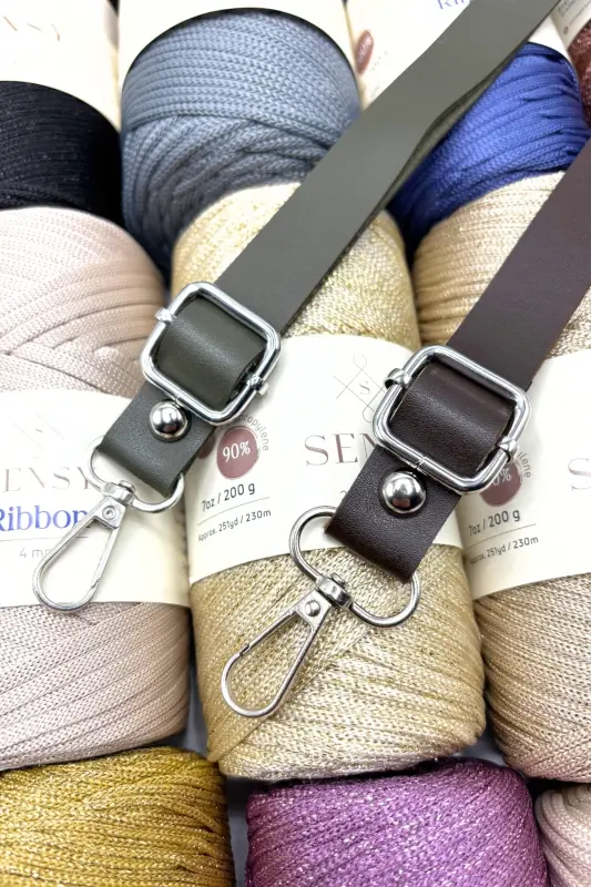 Suni teri bilan sumka qo‘lqo‘shisi 135 sm - 7