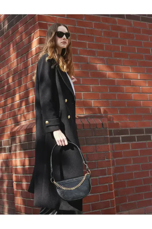 Suni Teri Omuz Sumkasi Zanjirli Tafsilotli - 3