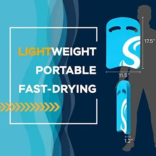 Sunlite Sports Suzish taxtasi - Bir o'lcham barchasiga mos keladi - Bolalar va kattalar uchun ajoyib mashg'ulot yordami - 3