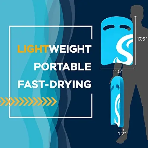 Sunlite Sports Suzish taxtasi - Bir o'lcham barchasiga mos keladi - Bolalar va kattalar uchun ajoyib mashg'ulot yordami - 3
