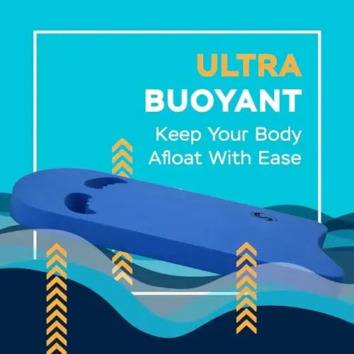 Sunlite Sports Suzish uchun Kickboard - Hamma o'lchamlarga mos keladi - Bolalar va kattalar uchun ajoyib o'quv qo'llanma - 5