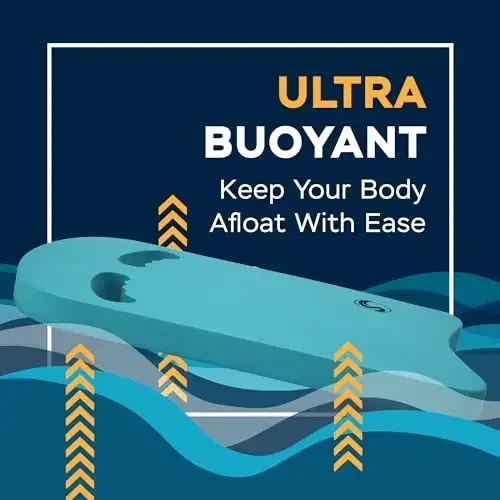Sunlite Sports Swimming Kickboard - One Size Fits All - A Great Training Aid for Children and Adults - 5