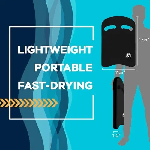 Sunlite Sports Swimming Kickboard - One Size Fits All - A Great Training Aid for Children and Adults - 3