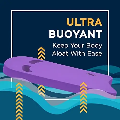 Sunlite Sports Swimming Kickboard - One Size Fits All - A Great Training Aid for Children and Adults - 5