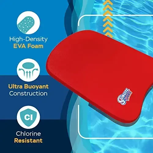 Sunlite Sports Swimming Kickboard - One Size Fits All - A Great Training Aid for Children and Adults - 3