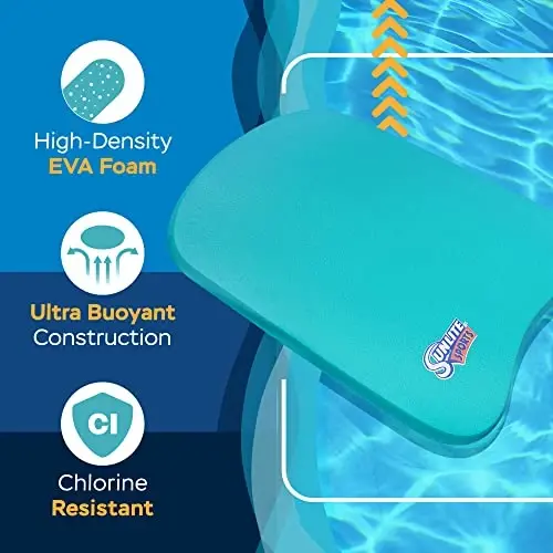 Sunlite Sports Swimming Kickboard - One Size Fits All - A Great Training Aid for Children and Adults - 3