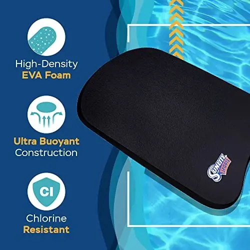 Sunlite Sports Swimming Kickboard - One Size Fits All - A Great Training Aid for Children and Adults - 3