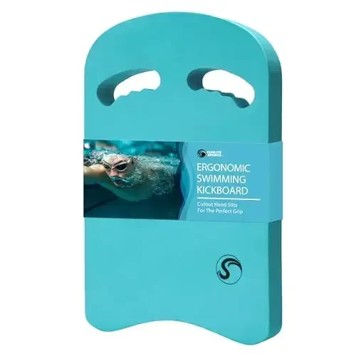 Sunlite Sports Swimming Kickboard - One Size Fits All - A Great Training Aid for Children and Adults 