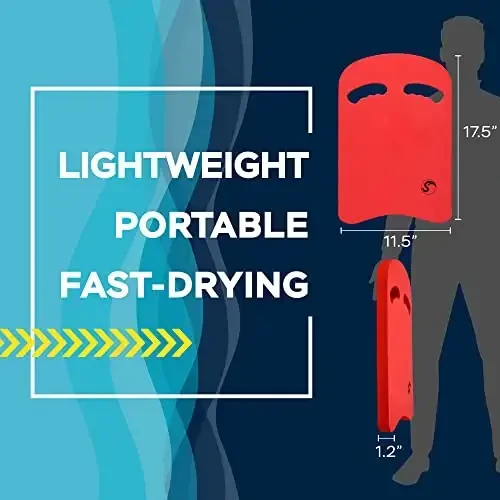 Sunlite Sports Swimming Kickboard - One Size Fits All - A Great Training Aid for Children and Adults - 3