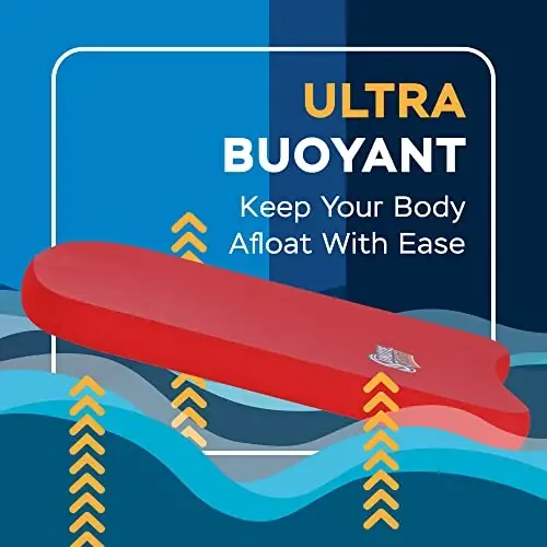 Sunlite Sports Swimming Kickboard - One Size Fits All - A Great Training Aid for Children and Adults - 5