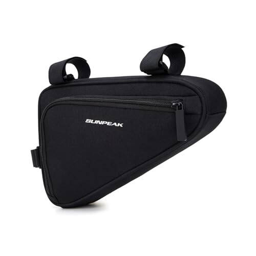 Sunpeak Bike Frame Storage Bag Top Tube Bike Bag Water Resistant Bicycle Triangle Pouch Bike Accessories Bag for Phone Wallet Keys Tools Use for Road Bike MTB Bicycle - 2