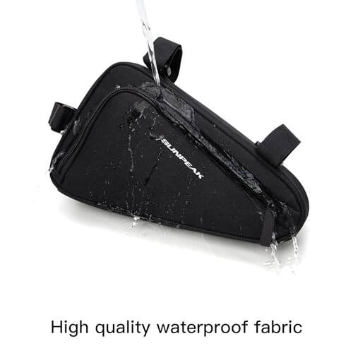 Sunpeak Bike Frame Storage Bag Top Tube Bike Bag Water Resistant Bicycle Triangle Pouch Bike Accessories Bag for Phone Wallet Keys Tools Use for Road Bike MTB Bicycle - 6