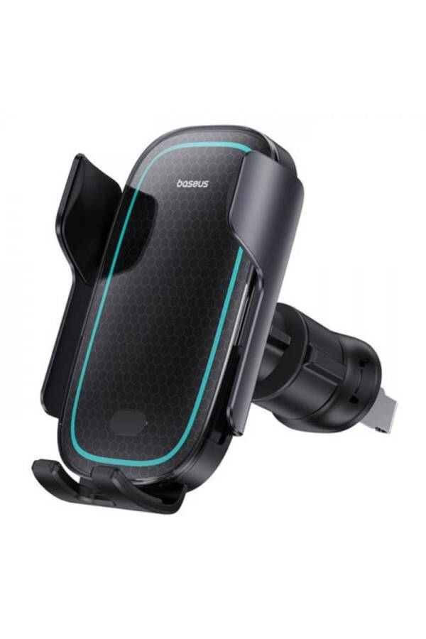 Super Car Charger LED Lighted Automatic Locking Wireless 15w Car Charger Car Phone Holder - 1