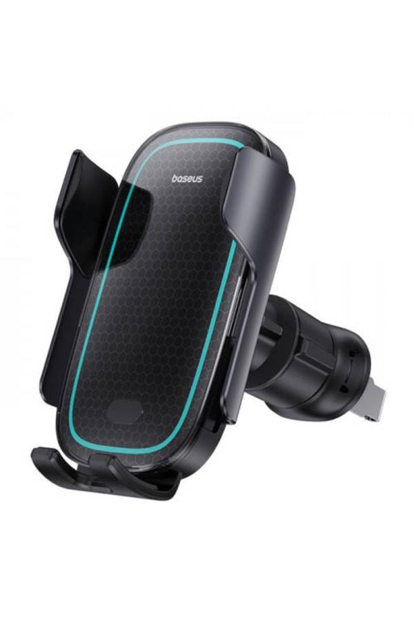 Super Car Charger LED Lighted Automatic Locking Wireless 15w Car Charger Car Phone Holder - 7