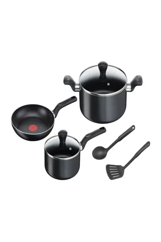 Super Cook 7 Piece Pot Set (B459S784) - TEFAL