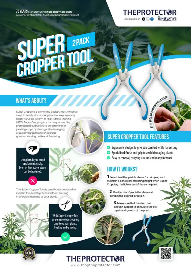 Super cropper, hydroponics cropper, grow room cropper, pliers (2 pack) cropper. - 5