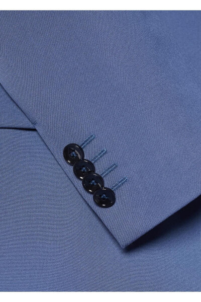 Süper Dar Kesimli Blazer Ceket - 7