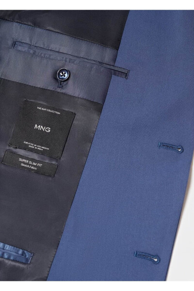 Süper Dar Kesimli Blazer Ceket - 8