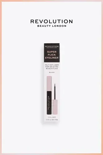 Super Flick Ultra Black Eyeliner - REVOLUTION (1)