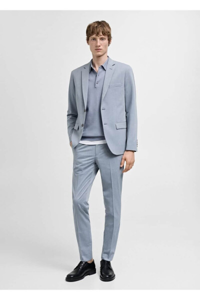 Super ingichka blazer strech mato - MANGO MAN (1)